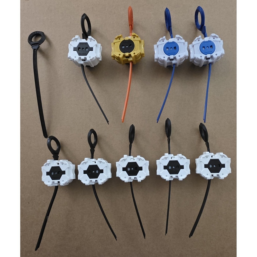 Takara Tomy Beyblade Burst Launcher With Rip Cords - Lot Of 9 - Works Great